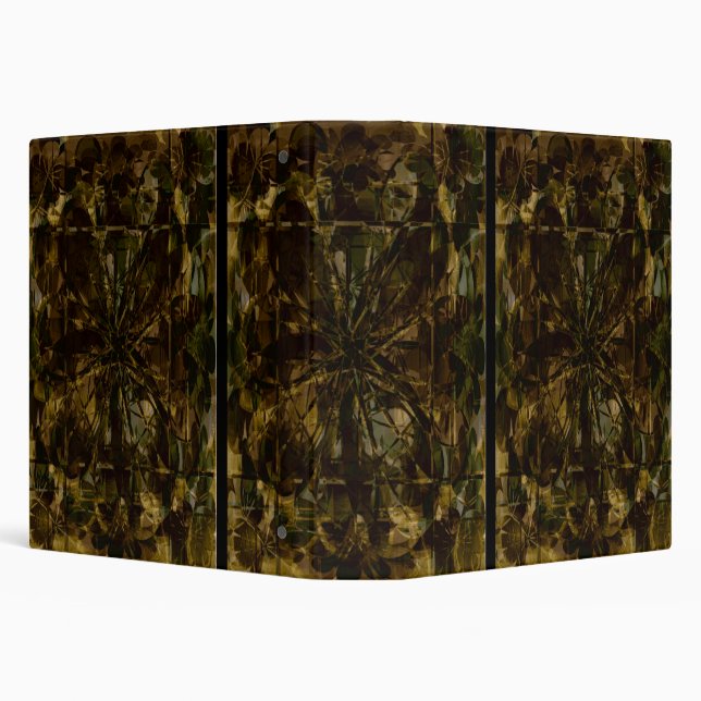 Camo Lover Petal Design Binder (Background)
