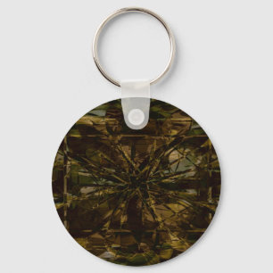 Camo Lover Petal Design Keychain