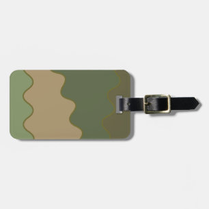 Camo Luggage Tag