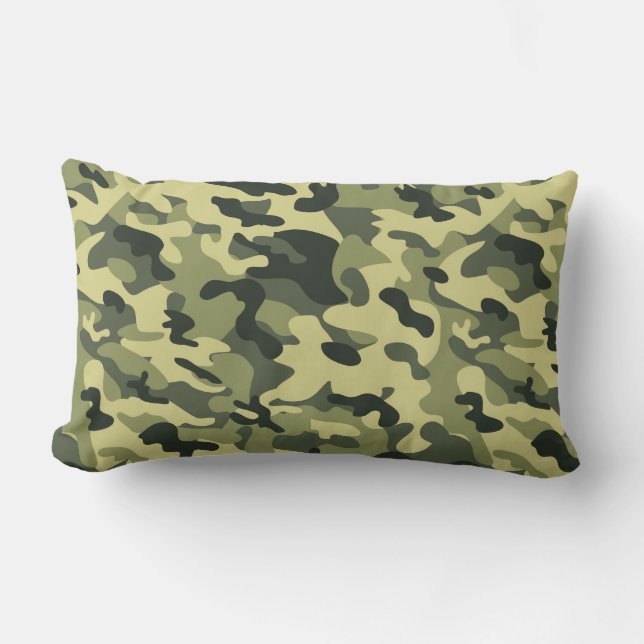 Camo Lumbar Pillow (Front)