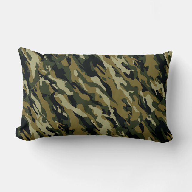 Camo Lumbar Pillow (Front)