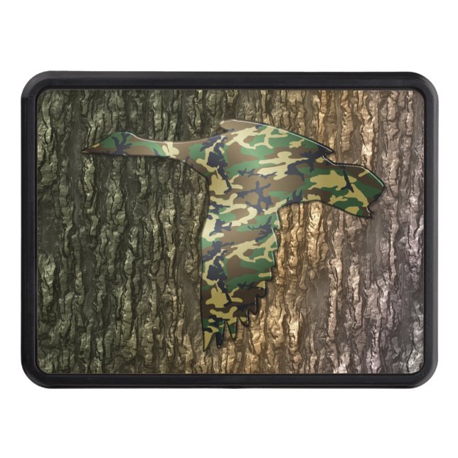 Camo Mallard Duck Hitch Cover (Front)