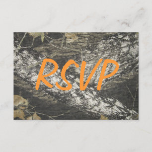 Camo orange RSVP