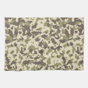 Camo Pattern Kitchen Towel