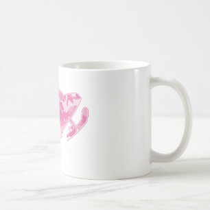 Camo Pink Sled on Black copy Coffee Mug