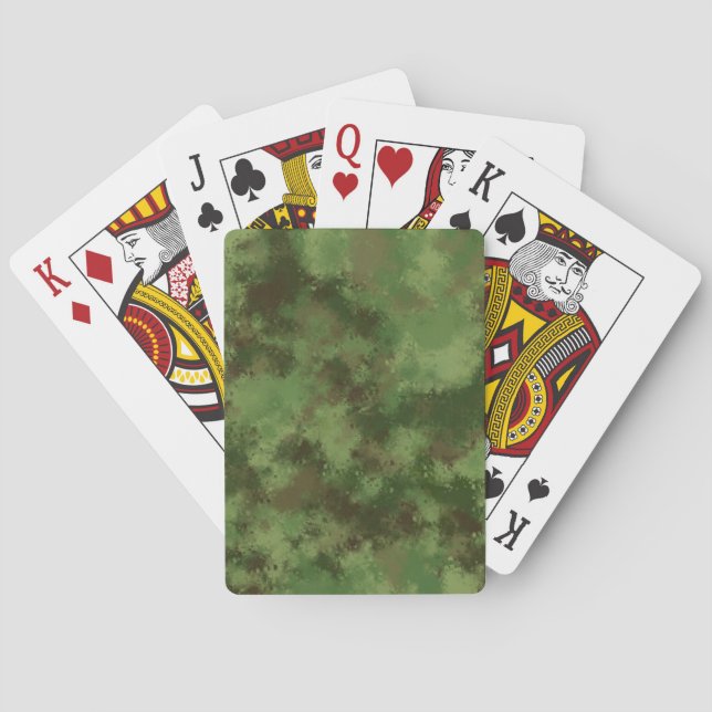 Camo Playing Cards (Back)