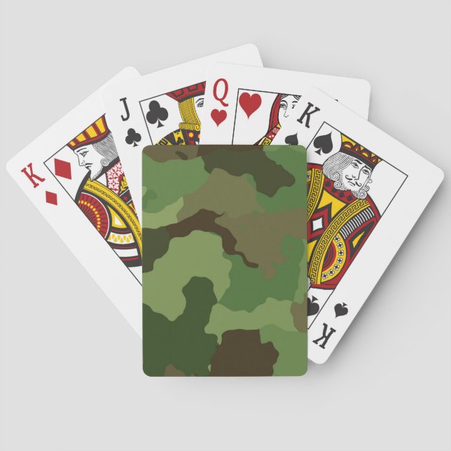 Camo Playing Cards (Back)