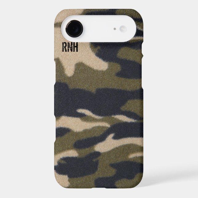 Camo Print Fabric Pattern in Jungle Army Green Case-Mate Samsung Galaxy Case (Back)