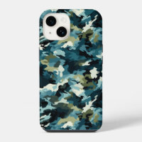 Camo Print iPhone 14 Case