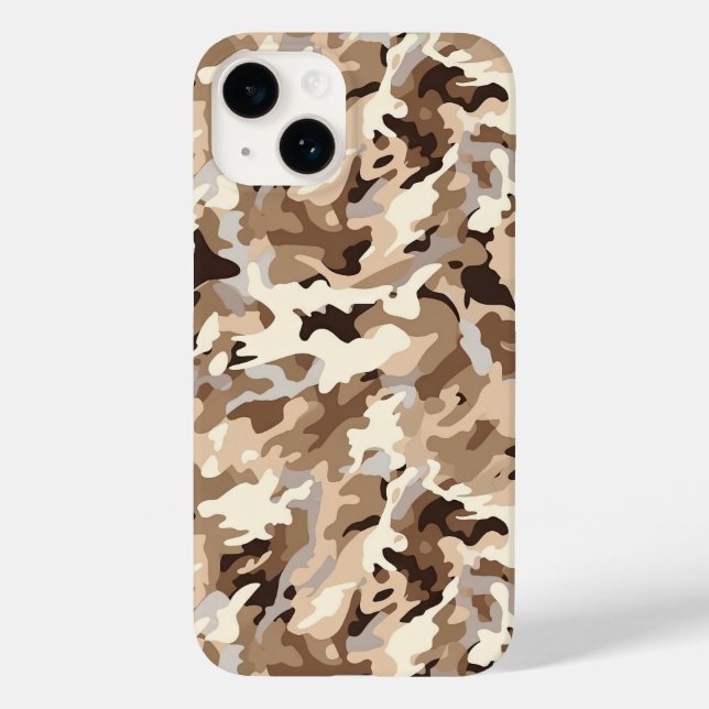 Camo Print iPhone 14 Case (Back)