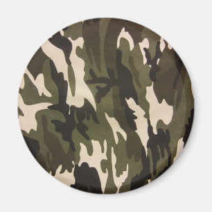Camo Print Magnet