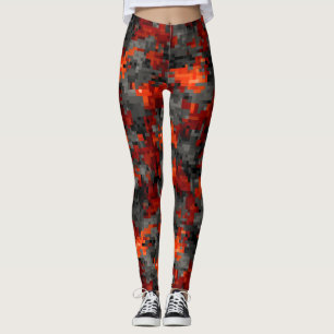 Camo Print Mom Birthday Gift Ladies Yoga Attire Leggings