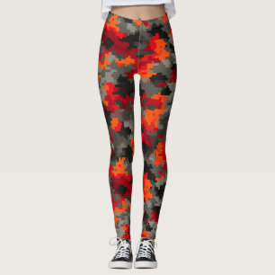 Camo Print Mom Christmas Gifts Performance Wear Leggings