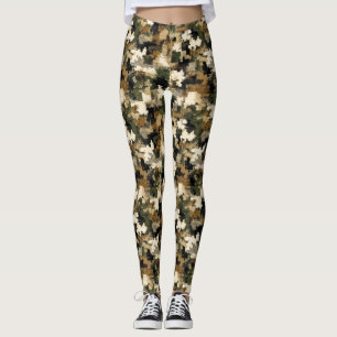 Camo Print Secret Santa Gift  Women Gym Clothes Leggings