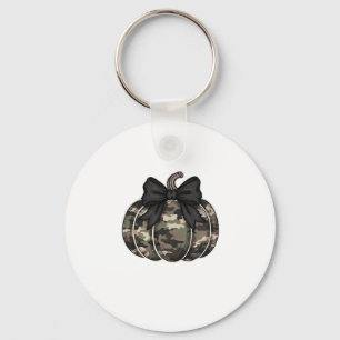Camo Pumpkin Classic T-Shirt.png Keychain