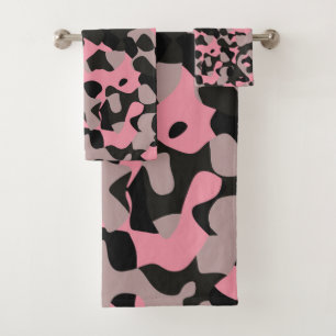 Camo rose et noir