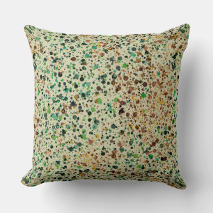 Camo Splatter 2 Throw Pillow