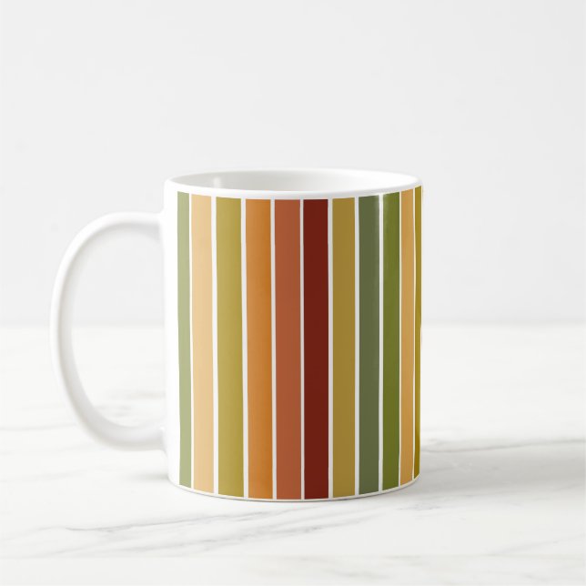 Camo Stripes  Coffee Mug (Left)