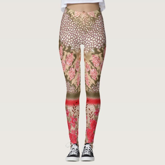 Camo, Tartan & Bootleg Leggings | Sculpt Fit (Front)