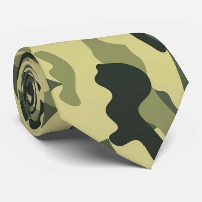 Camo Tie (Rolled)