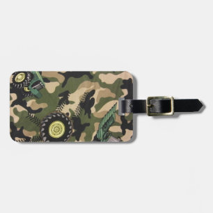 Camo & Tractors Luggage Tag