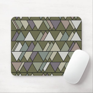 Camo Triangles  Mouse Pad