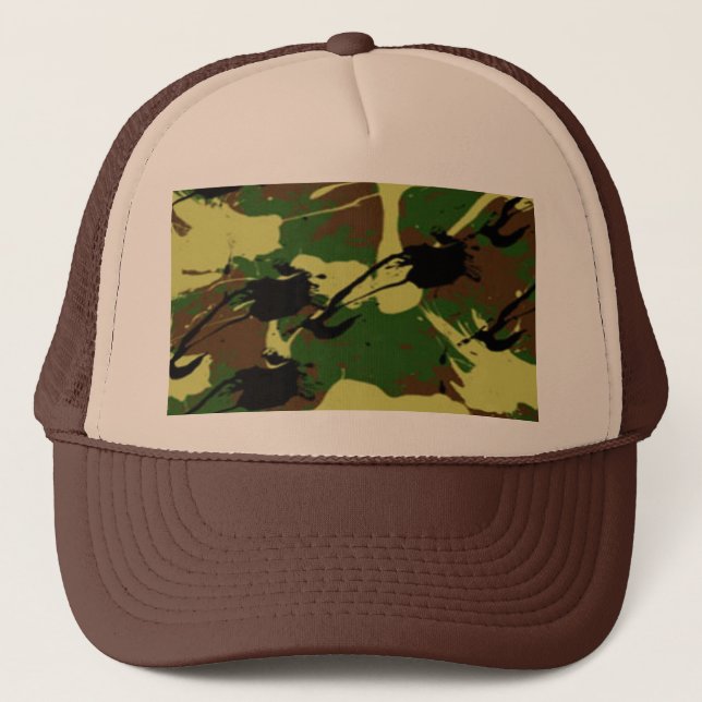 Camo Trucker Hat (Front)
