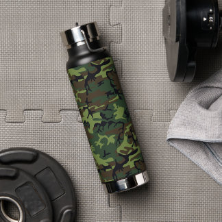 CAMOFLAGE HUNTING PATTERN WATER BOTTLE
