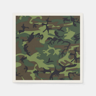 CAMOFLAUGE PATTERN NAPKIN