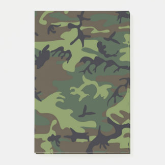 CAMOFLAUGE PATTERN POST-IT NOTES