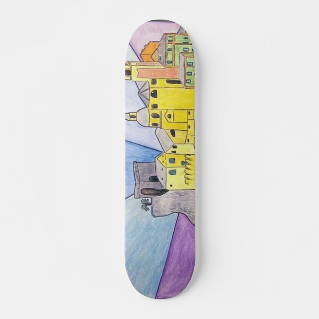 Camogli Fish Skateboard (Front)