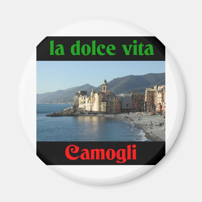 Camogli Italy Magnet (Front)