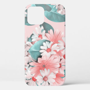Camomile Watercolor: Seamless Floral Design iPhone 12 Case