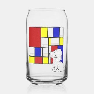 Camomille Inspiré de Mondrian
