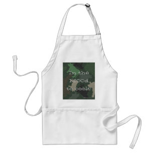 CaMOOflage Cow Collage in Green Standard Apron