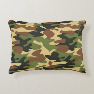 Camouflage 1 accent pillow
