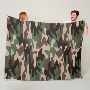 Camouflage 2 60x80 Fleece Blanket