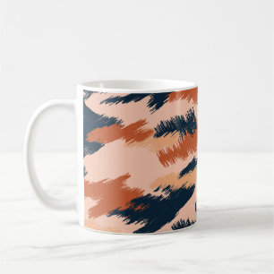 Camouflage Abstract: Vintage Seamless Wallpaper. Coffee Mug