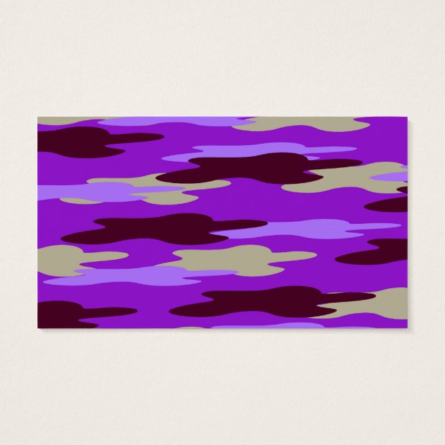 Camouflage Abstrait violet (Dos)