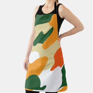 camouflage apron