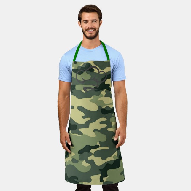 camouflage Apron (Worn)