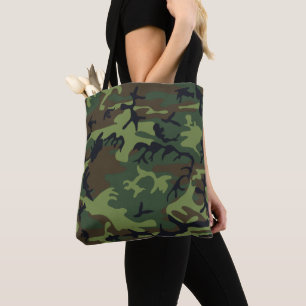 Camouflage Army Military Camo Tote Bag