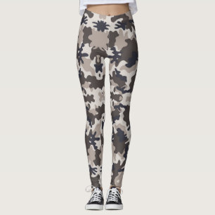 Camouflage Army - Power Yoga Leggings