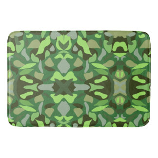 Camouflage Art Bath Mat