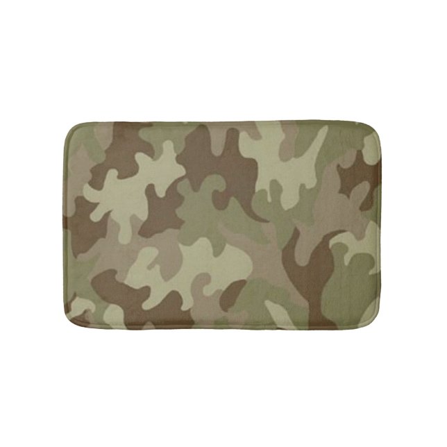 Camouflage Bath Mat (Front)