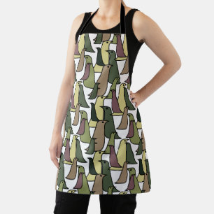 Camouflage Birds  Apron