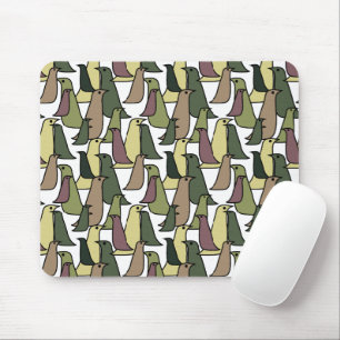 Camouflage Birds  Mouse Pad