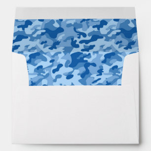 Camouflage Bleu - Enveloppe