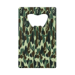 Camouflage Bottle Opener Credit Card Size Credit Card Bottle Opener