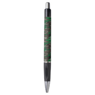 Camouflage Brown Green Grey Pattern Pen